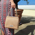 TL Bag - Straw effect bucket bag